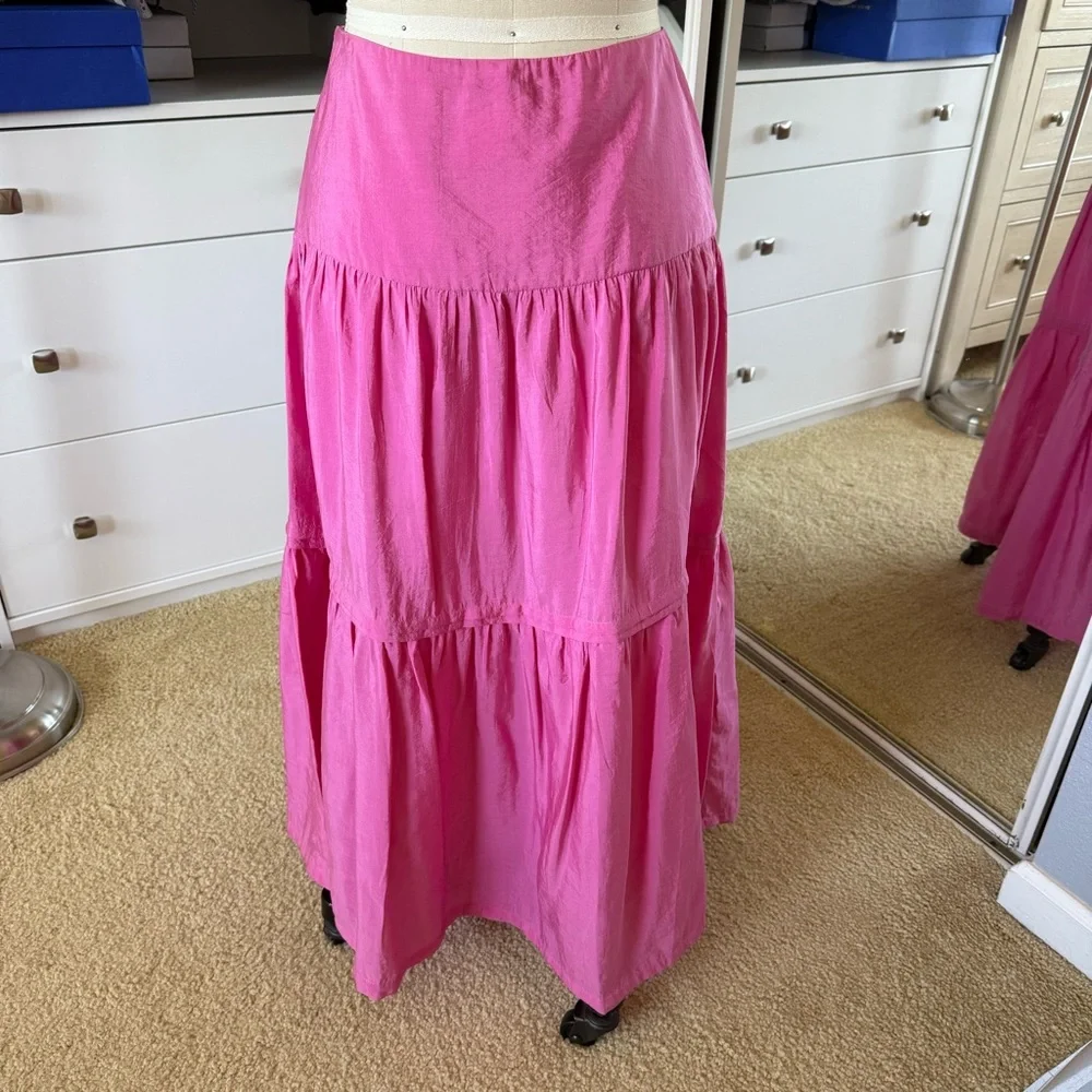 New York Industrie Pink Skirt Size: 42.